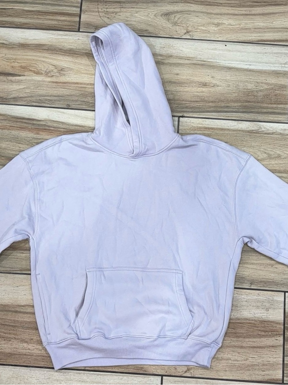 Men Hollister Light Lavender Hoodie Sweatshirt